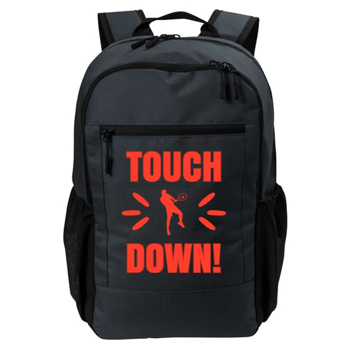 Touch Down Tennis Player Daily Commute Backpack