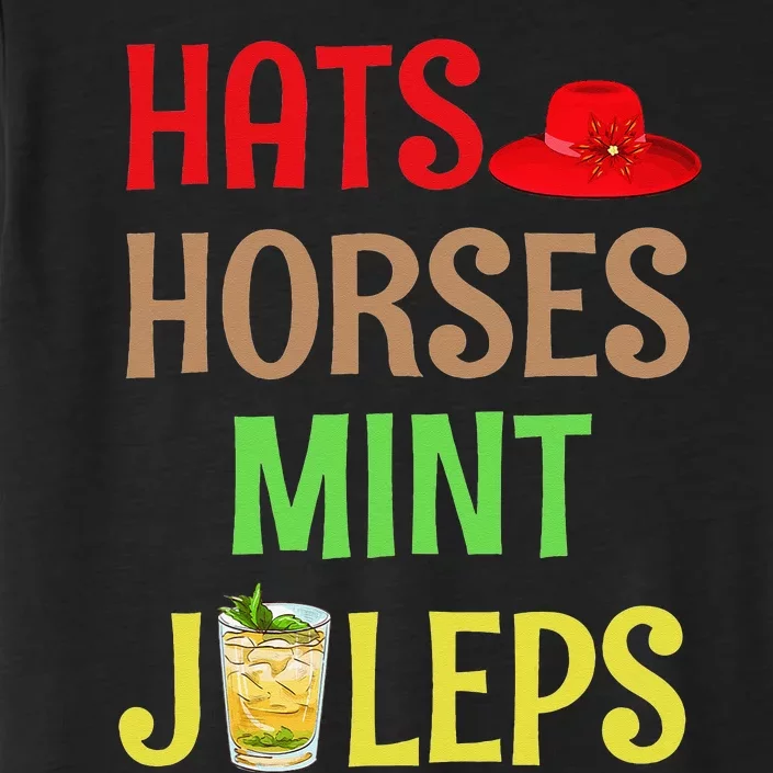 Talk Derby To Me Hats Horses Mint Juleps ChromaSoft Performance T-Shirt