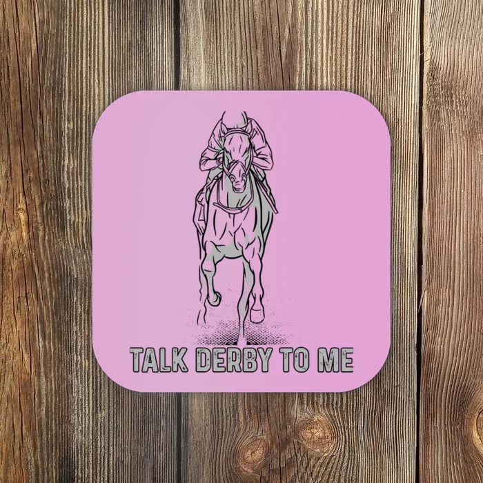 Talk Derby To Me Coaster