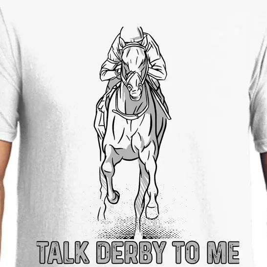 Talk Derby To Me Pajama Set