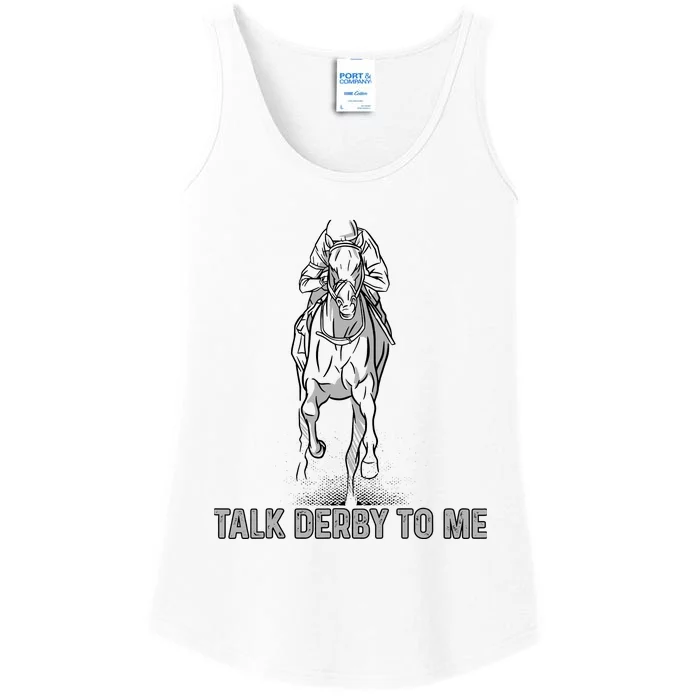 Talk Derby To Me Ladies Essential Tank