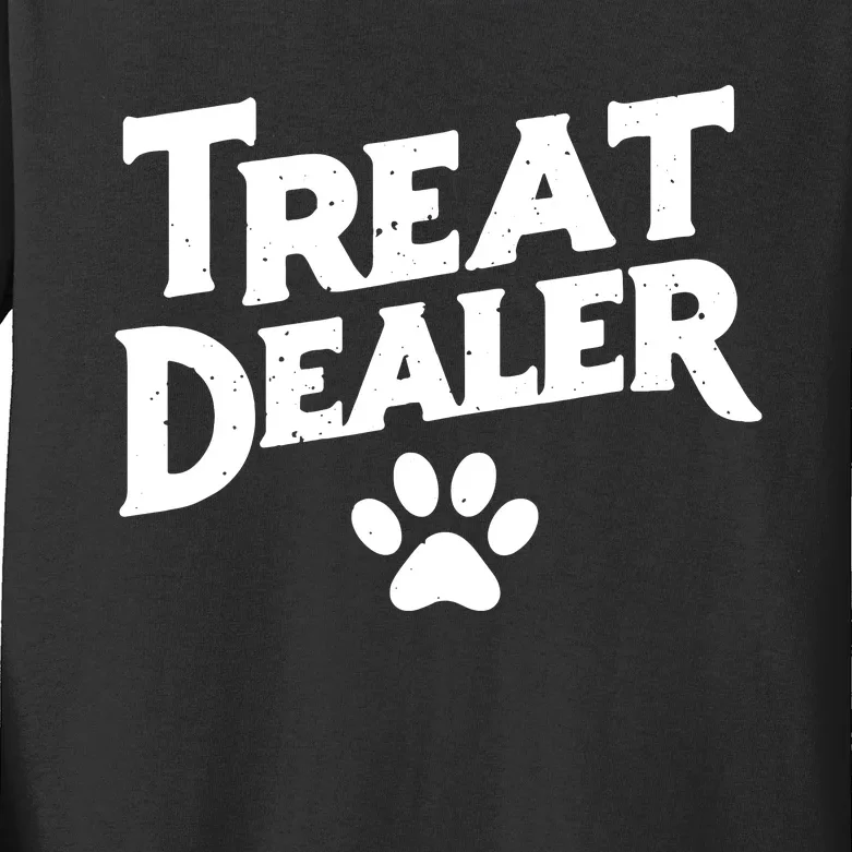 Treat Dealer Kids Long Sleeve Shirt