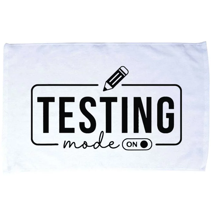 Test Day Teacher Testing Mode on Gifts Microfiber Hand Towel