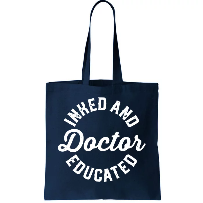 Tattooed Doctor Tote Bag