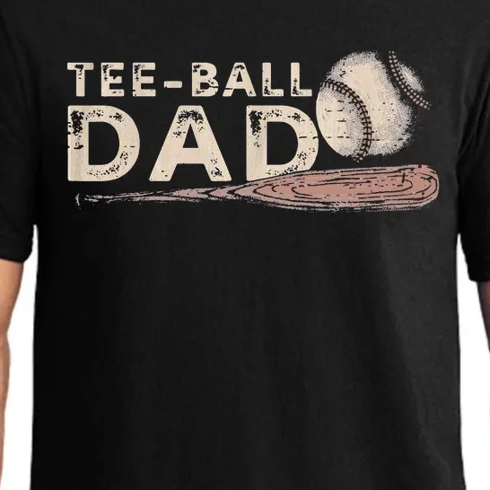 Tball Dad TBall Dad Tee Ball Daddy Sport Fathers Day Pajama Set