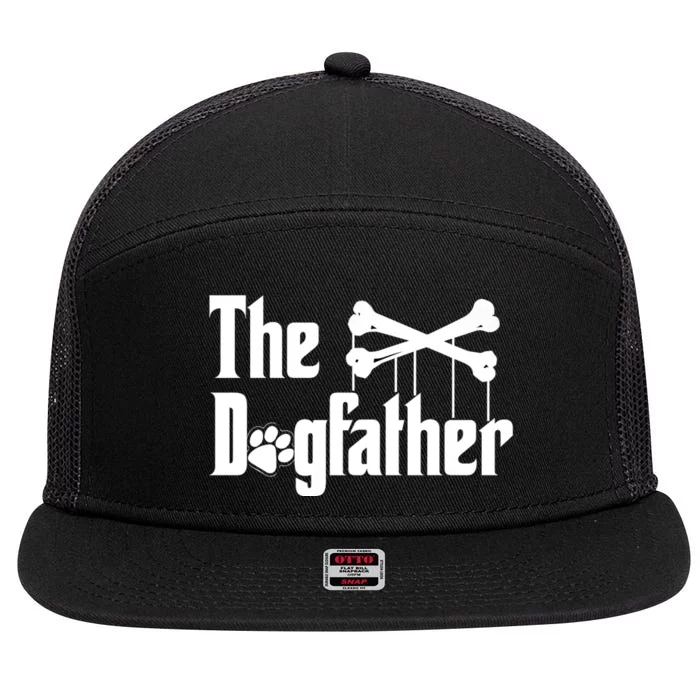 The Dogfather 7 Panel Mesh Trucker Snapback Hat