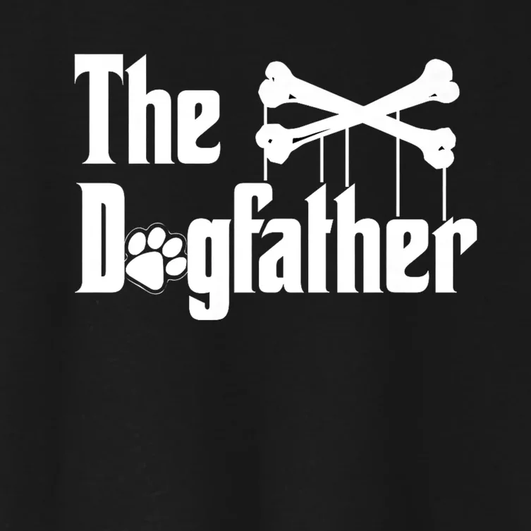 The Dogfather Women's Crop Top Tee