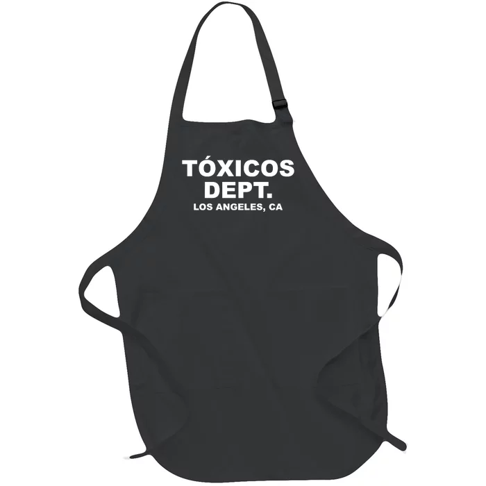 Toxicos Dept Full-Length Apron With Pocket