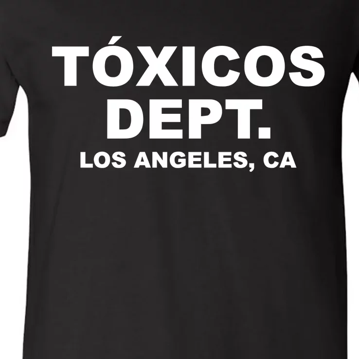 Toxicos Dept V-Neck T-Shirt