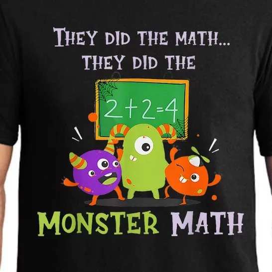 They Did The Math They Did The Monster Math Pajama Set