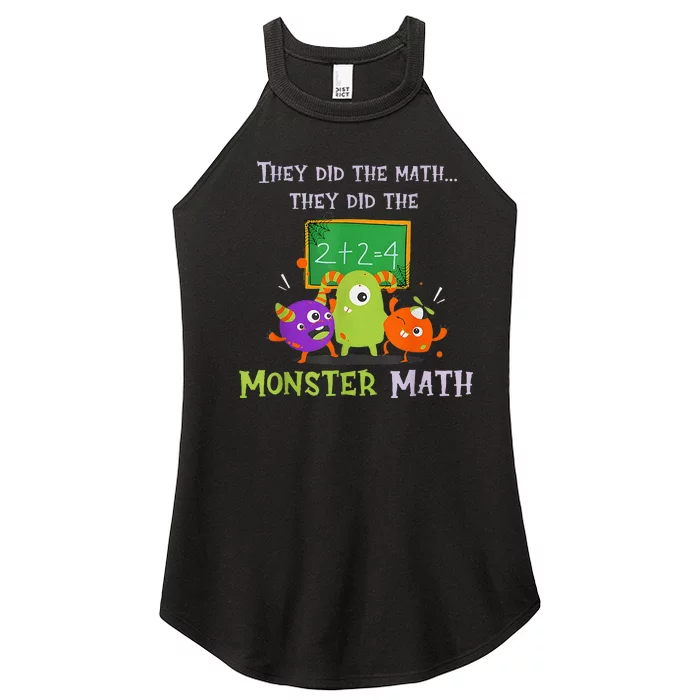 They Did The Math They Did The Monster Math Women’s Perfect Tri Rocker Tank