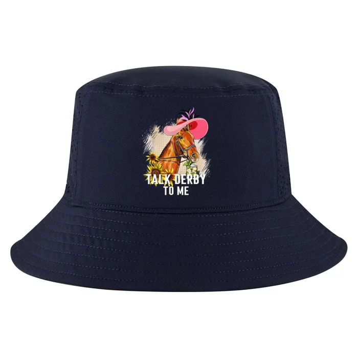 Talk Derby To Me Horse Racing Cool Comfort Performance Bucket Hat