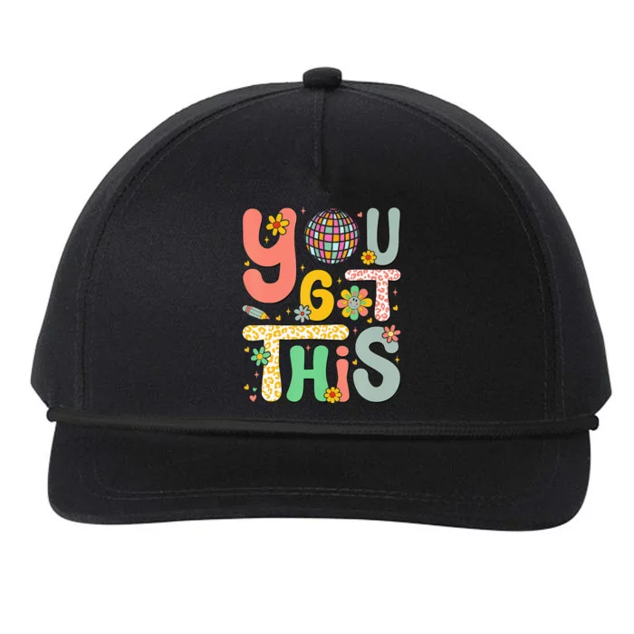 Testing Day Teacher You Got This Snapback Five-Panel Rope Hat