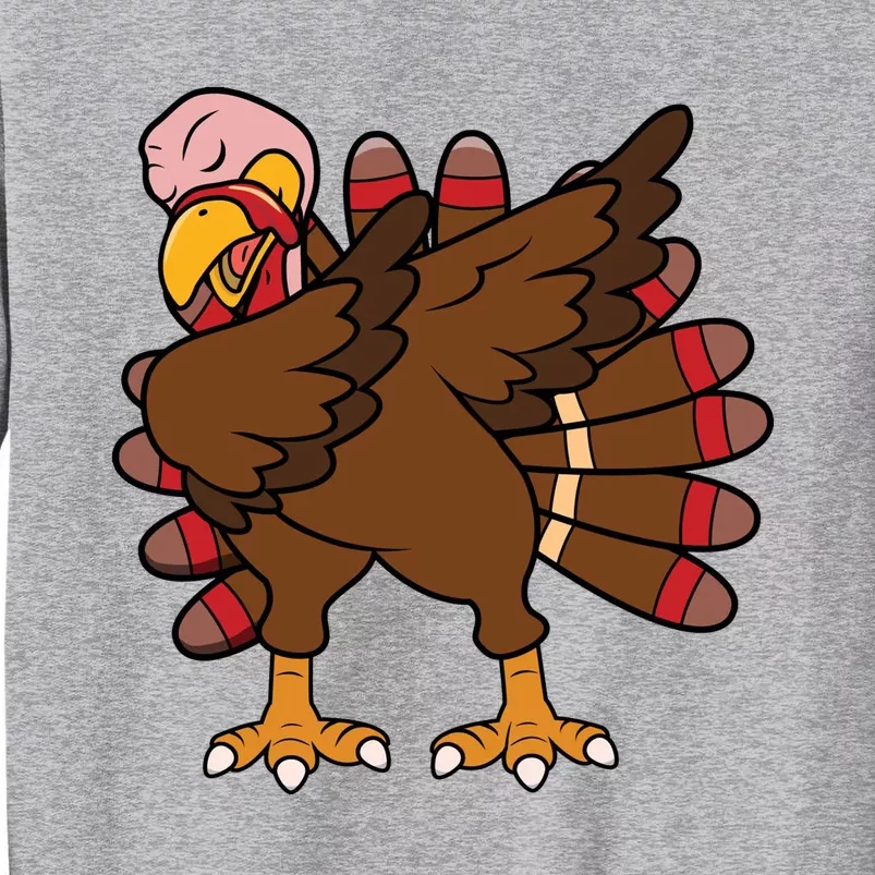 Turkey Dab Thanksgiving Funny Sweatshirt