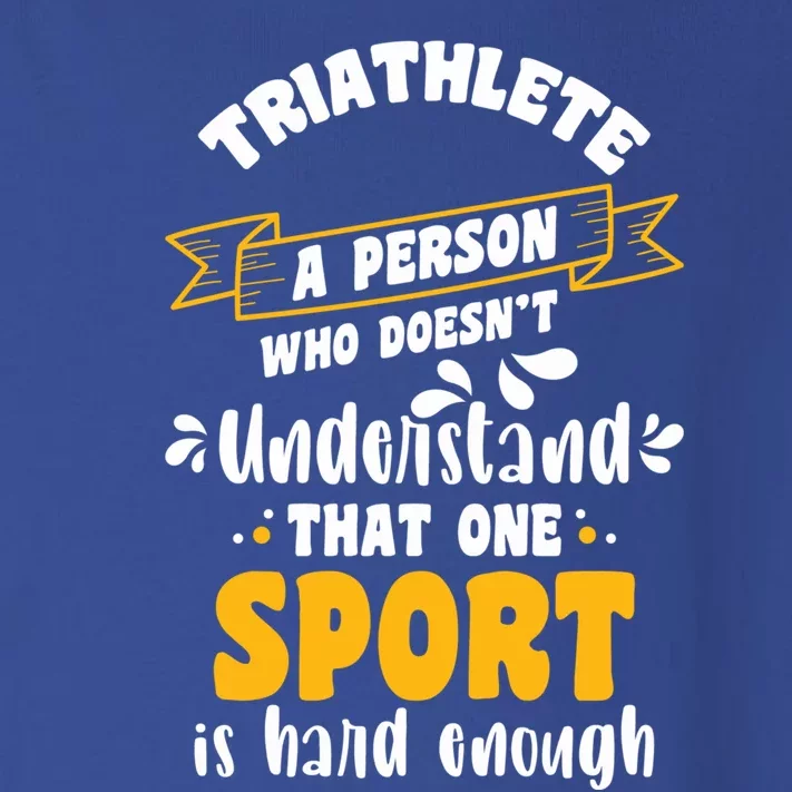 Triathlete Definition Triathlon Dads Triathletes Triathlon Gift Toddler Long Sleeve Shirt