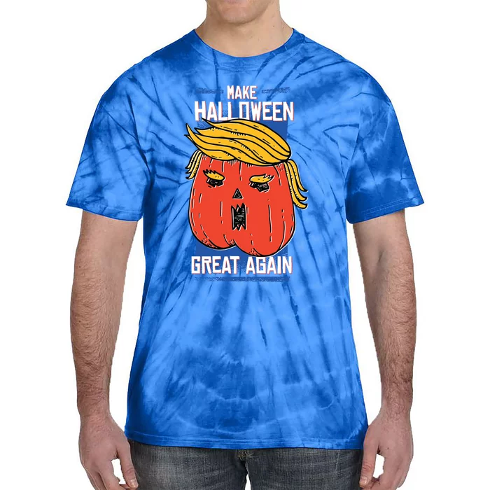 Trumpkin Donald Trump Halloween Make Halloween Great Again Cute Gift Tie-Dye T-Shirt