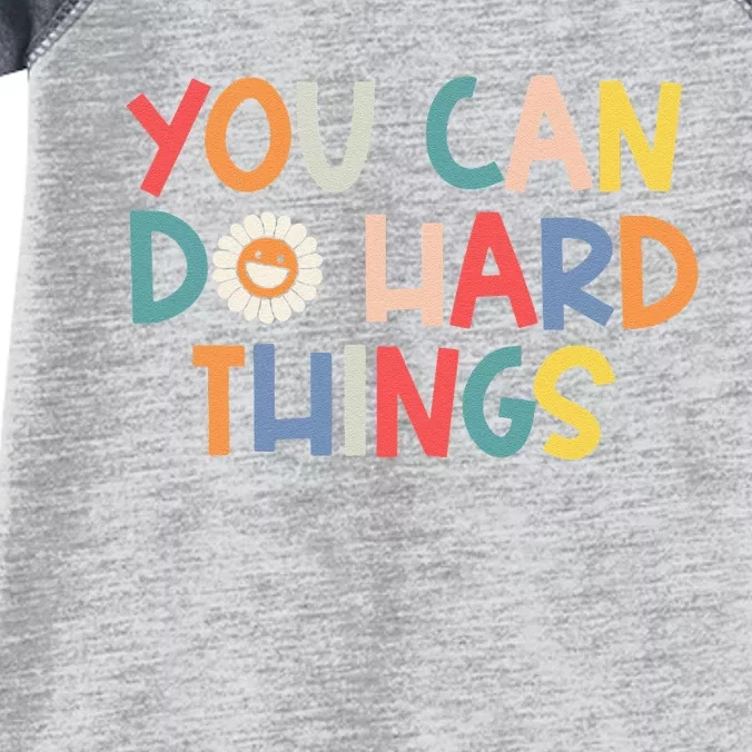 Test Day Teacher You Can Do Hard Things Infant Baby Jersey Bodysuit