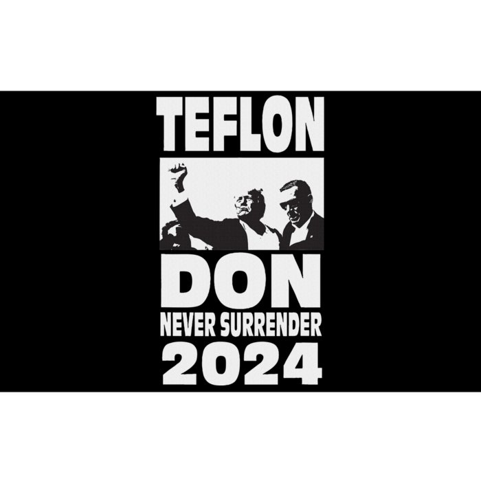 Teflon Don Trump 2024 Bulletproof Legend Design Bumper Sticker