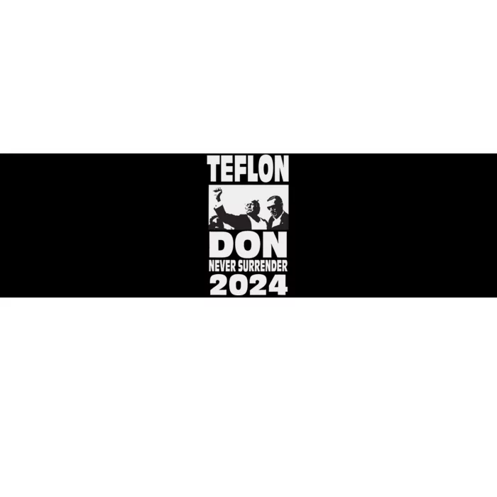 Teflon Don Trump 2024 Bulletproof Legend Design Bumper Sticker