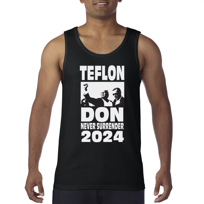 Teflon Don Trump 2024 Bulletproof Legend Design Tank Top