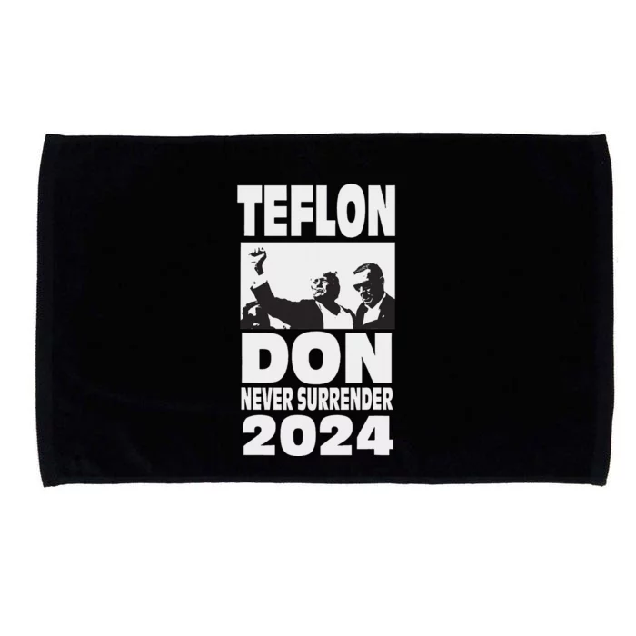 Teflon Don Trump 2024 Bulletproof Legend Design Microfiber Hand Towel