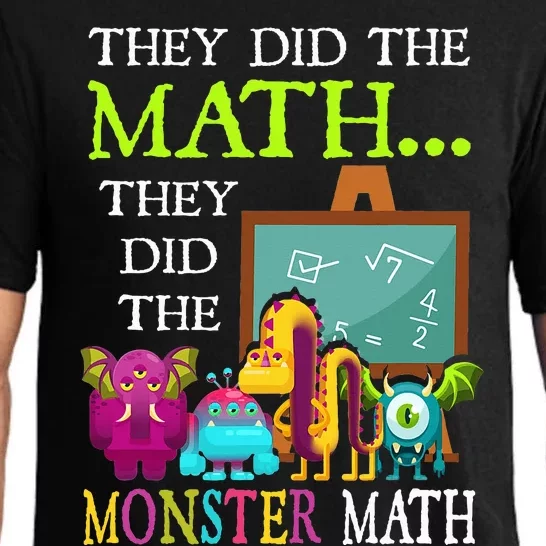 They Did The Math They Did The Monster Math Pajama Set