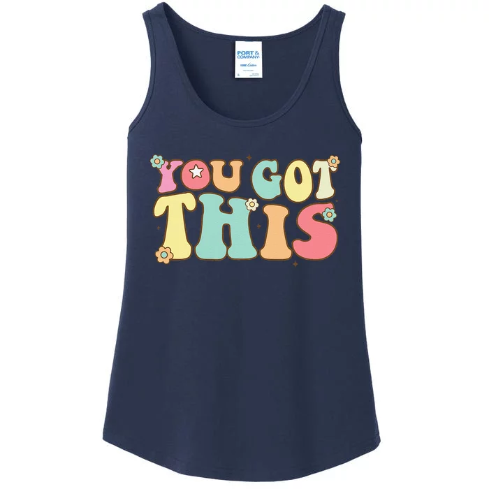 Test Day Teacher Motivational Testing Day Student Ladies Essential Tank