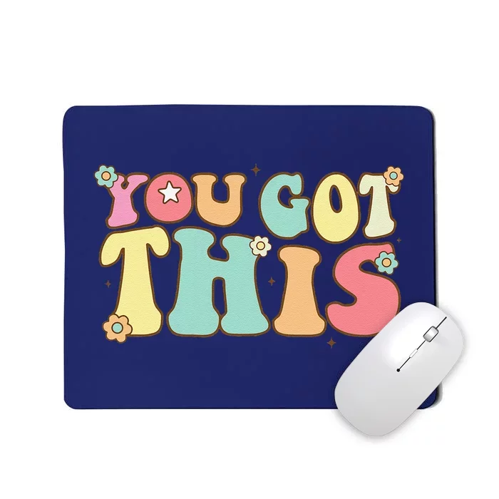 Test Day Teacher Motivational Testing Day Student Mousepad