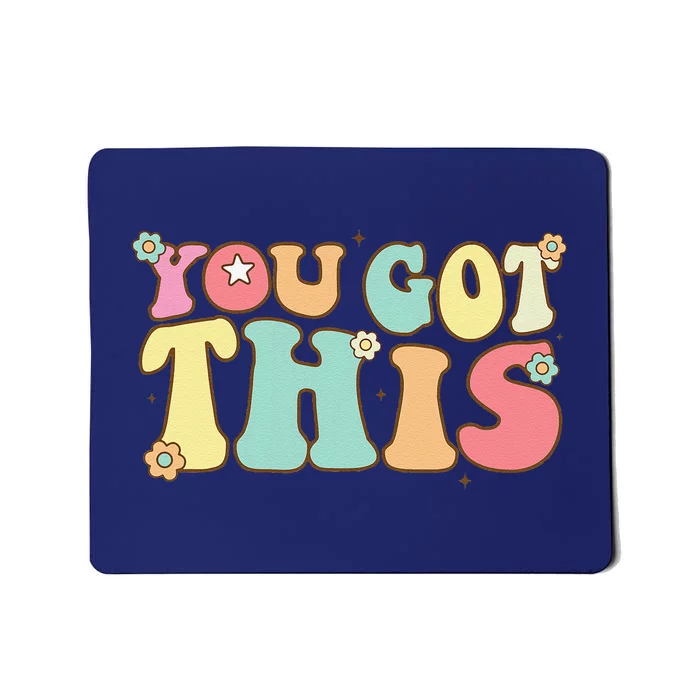 Test Day Teacher Motivational Testing Day Student Mousepad