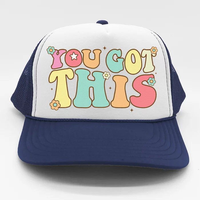 Test Day Teacher Motivational Testing Day Student Trucker Hat