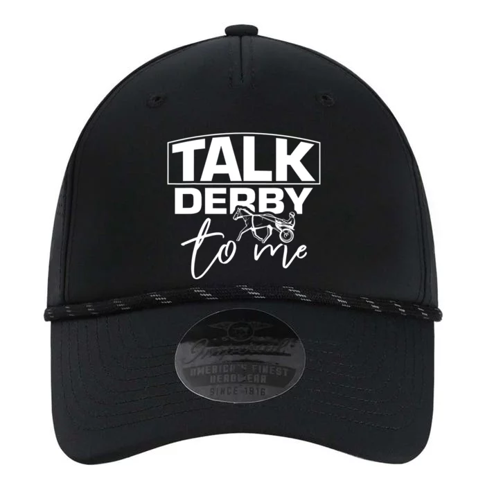 Talk Derby To Me Derby Horse Racing Funny Harness Racing Performance The Dyno Cap