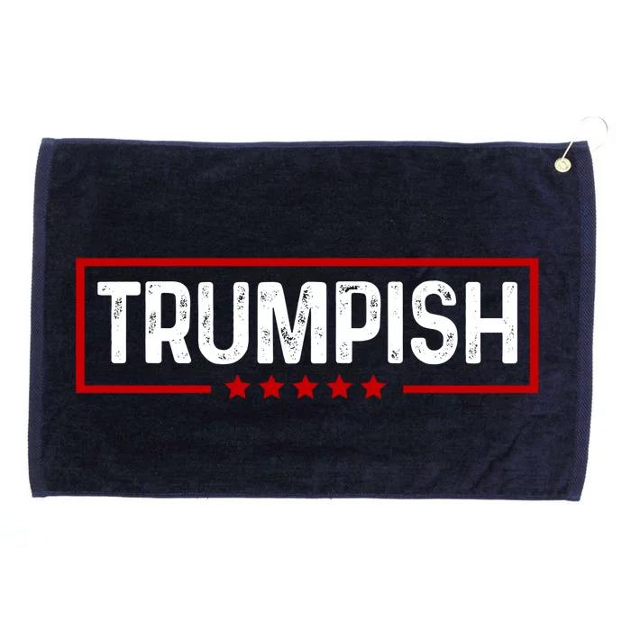 Trumpish Donald Trump 2024 Grommeted Golf Towel