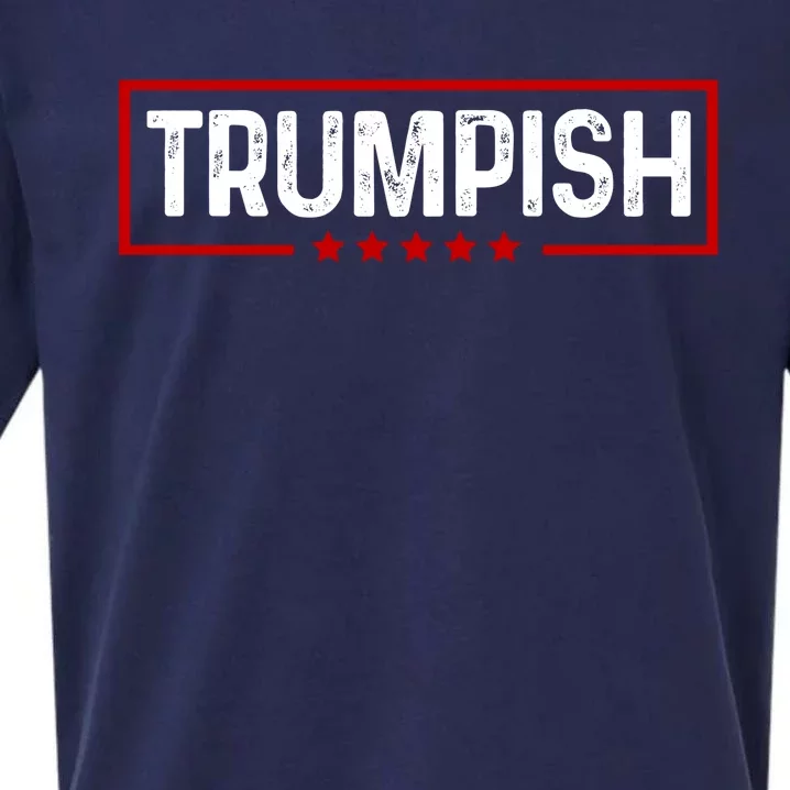 Trumpish Donald Trump 2024 Sueded Cloud Jersey T-Shirt