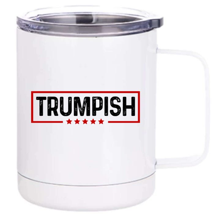 Trumpish Donald Trump 2024 Front & Back 12oz Stainless Steel Tumbler Cup