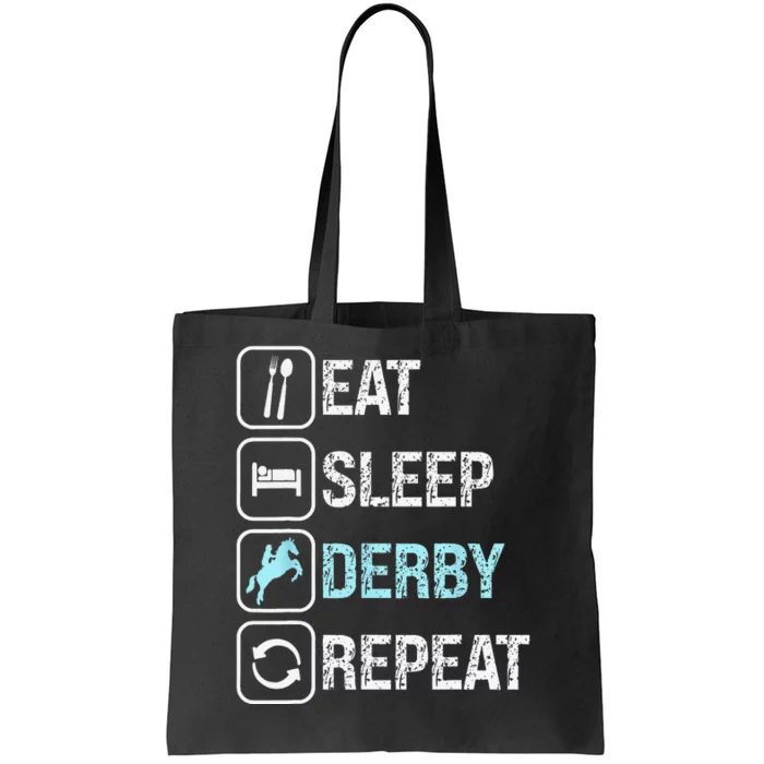 Talk Derby to me Funny for Horse Racing Lover Tote Bag