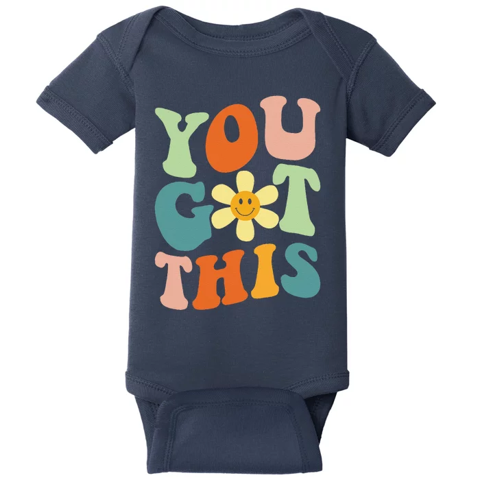 Test Day Teacher Motivational Testing Day Student Baby Bodysuit