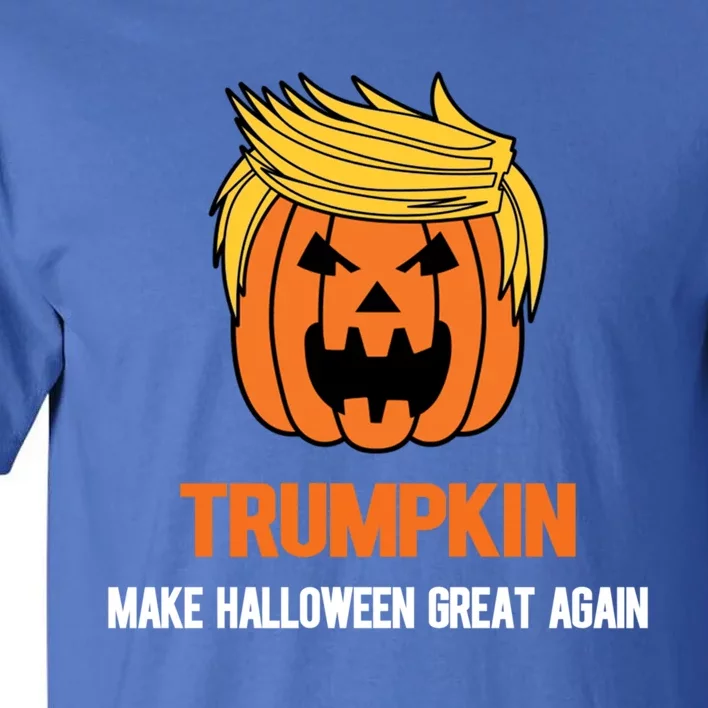 Trumpkin Donald Trump Costume Make Halloween Great Again Gift Tall T-Shirt