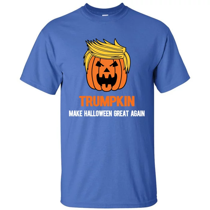 Trumpkin Donald Trump Costume Make Halloween Great Again Gift Tall T-Shirt