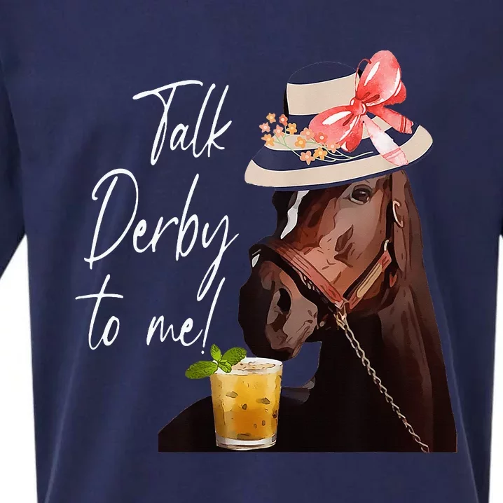 Talk Derby To Me Horse Sueded Cloud Jersey T-Shirt