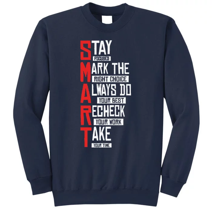 Test Day Teacher Smart Design Testing Day Exam Sweatshirt