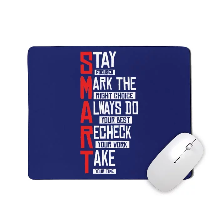 Test Day Teacher Smart Design Testing Day Exam Mousepad