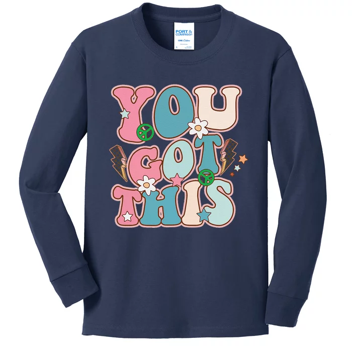 Test Day Teacher You Got This Gifts Kids Long Sleeve Shirt