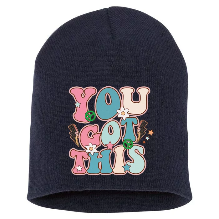 Test Day Teacher You Got This Gifts Short Acrylic Beanie