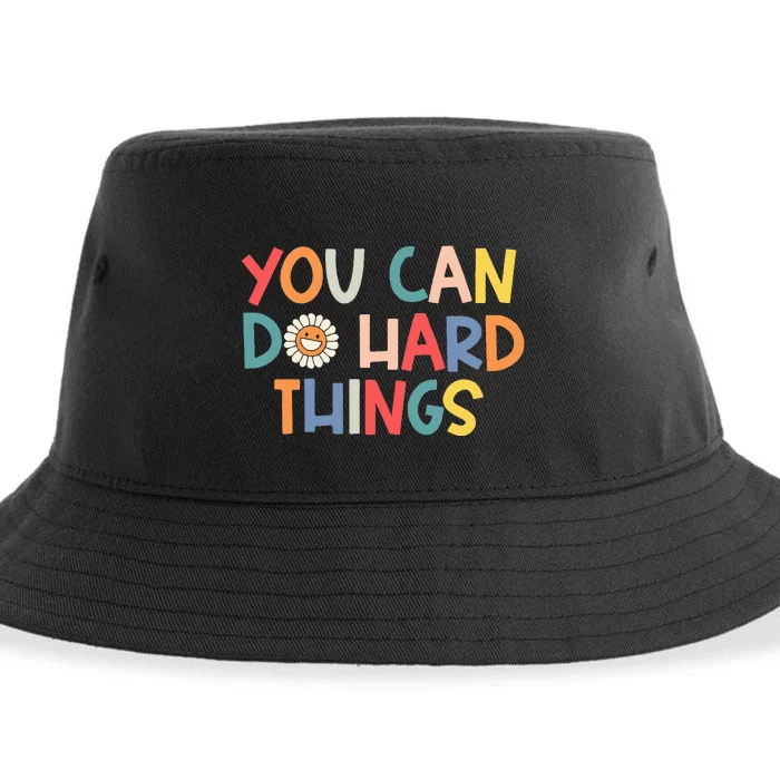 Test Day Teacher You Can Do Hard Things Sustainable Bucket Hat