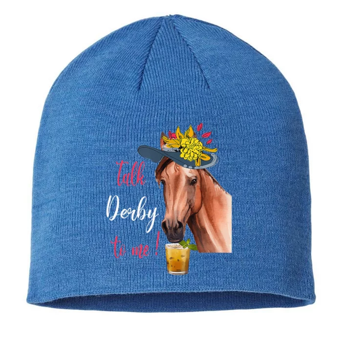 Talk Derby To Me Horse Racing 8 1/2in Sustainable Knit Beanie