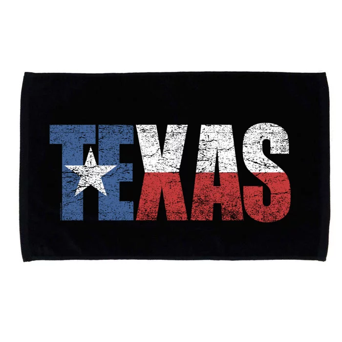 Texas | distressed Texas Flag Microfiber Hand Towel