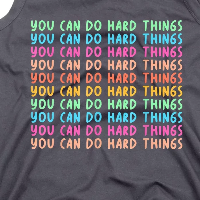 Test Day Teacher You Can Do Hard Things Women Tank Top