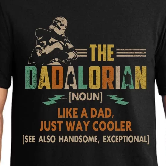 The Dadalorian This Is The Way Definition Father's Day Pajama Set