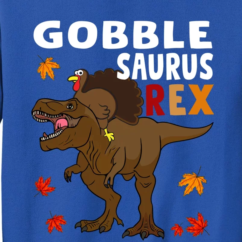 Thanksgiving Dinosaur Turkey Riding T Rex Boys Costume Meaningful Gift Sweatshirt