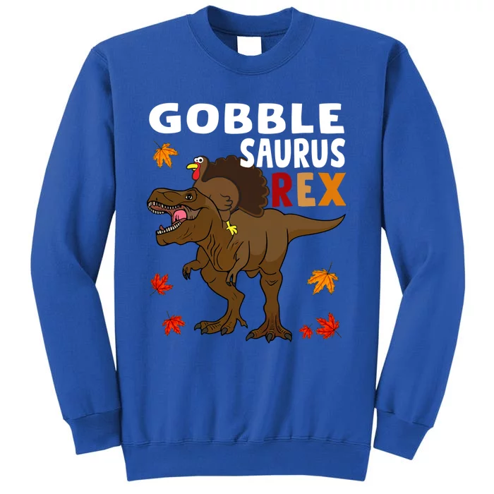 Thanksgiving Dinosaur Turkey Riding T Rex Boys Costume Meaningful Gift Sweatshirt